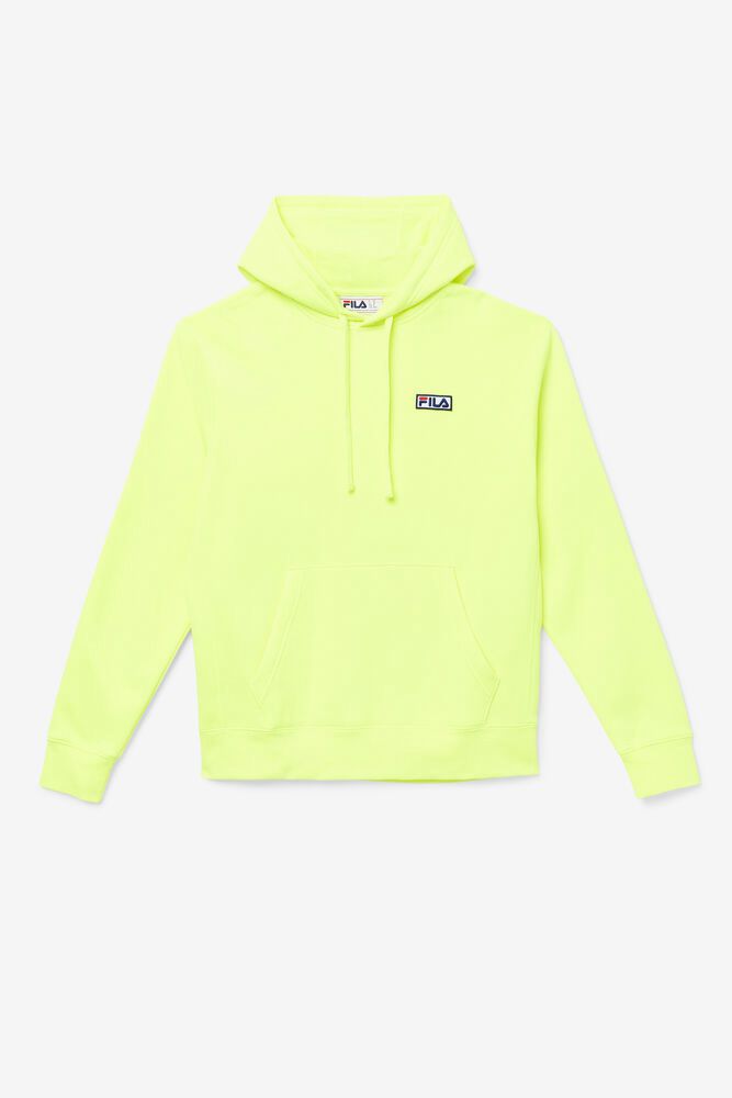 Fila Hoodie Panske Algot Žlté - CJOED5803